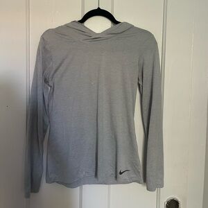 Light Blue Long Sleeve Hoodie